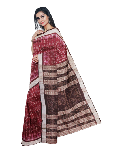 Sambalpuri Silk Saree With Blouse piece