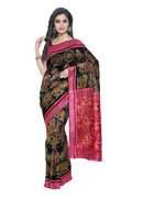Sambalpuri cotton saree with blouse piece (Animal Design)