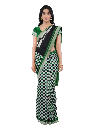 Sambalpuri Silk Saree with Blouse piece