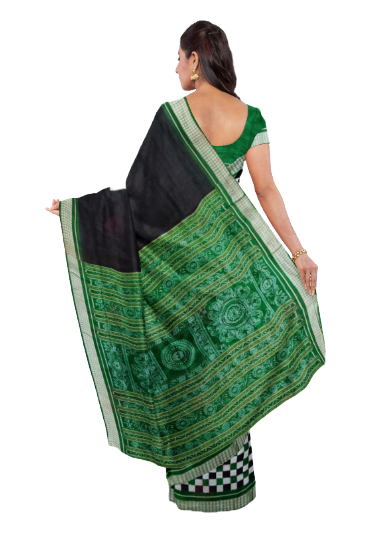 Sambalpuri Silk Saree with Blouse piece