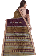 Bomkai Cotton Saree With Blouse Piece
