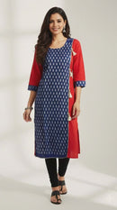 Sambalpuri Cotton Kurti. Size-40 (L)