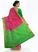 Exquiste Sambalpuri tissue silk saree with blouse piece