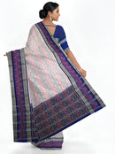 Sambalpuri cotton saree with blouse piece