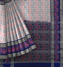 Sambalpuri cotton saree with blouse piece