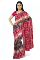 Sambalpuri cotton saree with multi boarder