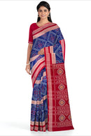 Sambalpuri cotton saree with blouse piece