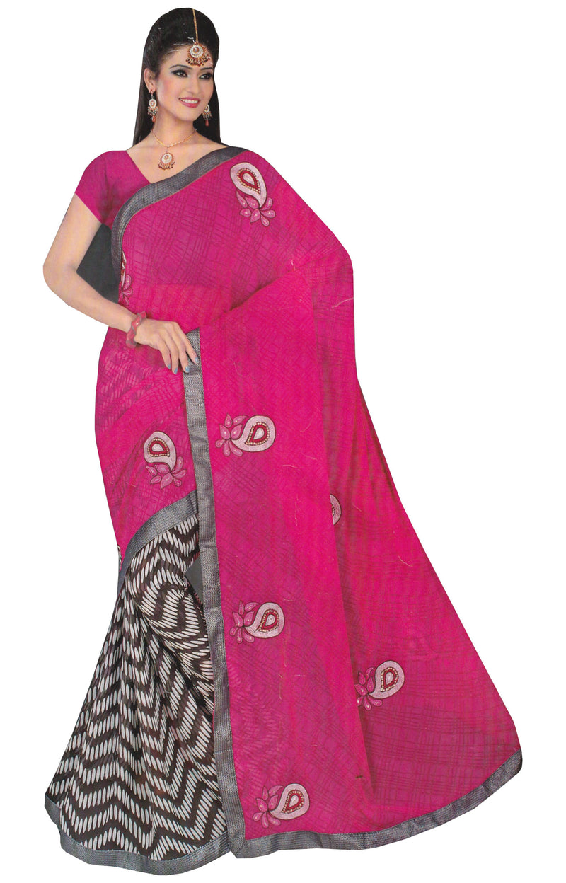 FANCY SYNTHETIC SAREE