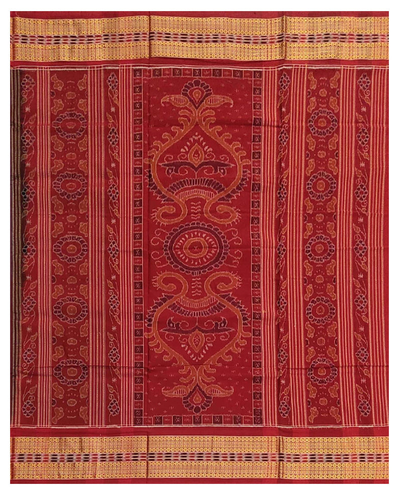 Sambalpuri cotton saree with blouse piece