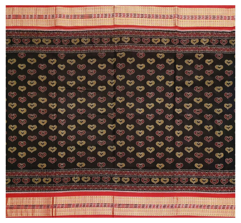 Sambalpuri cotton saree with blouse piece