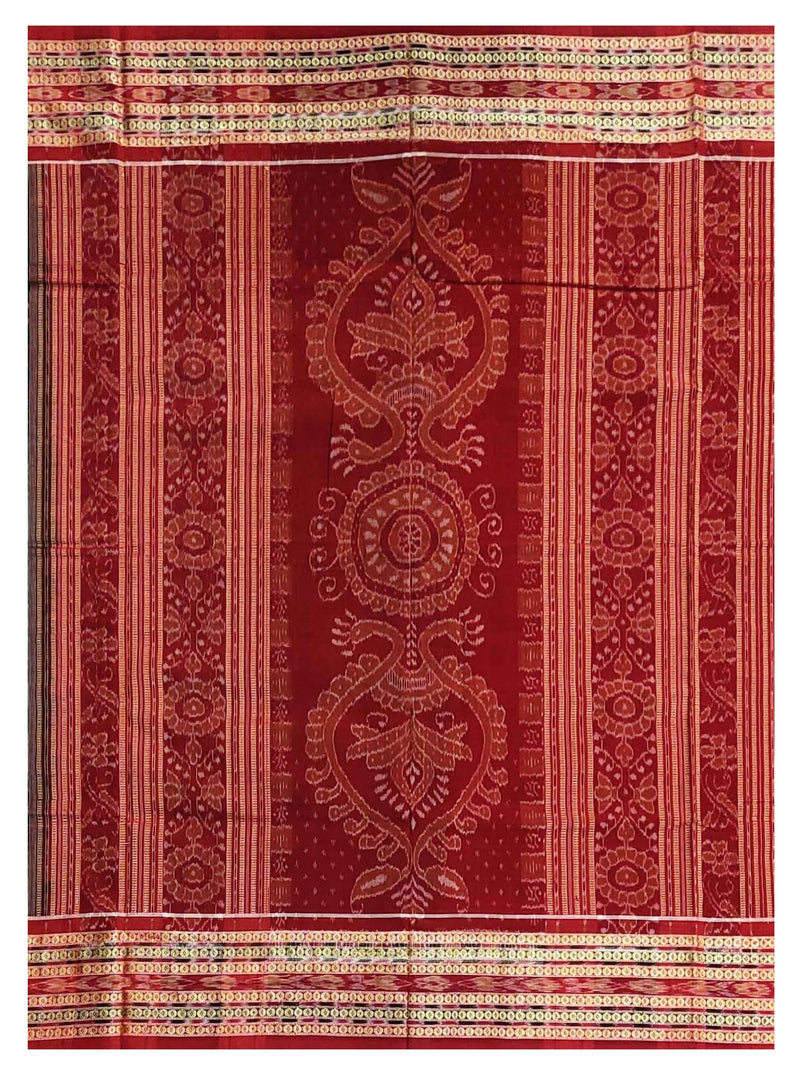 Sambalpuri cotton saree with blouse piece