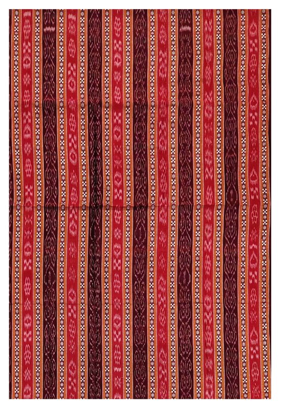 Sambalpuri cotton Kurta/Kurti/Shirt Material. Options : 1.8 mtr