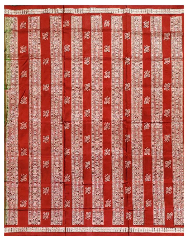 Bomkai Silk Saree with Blouse piece