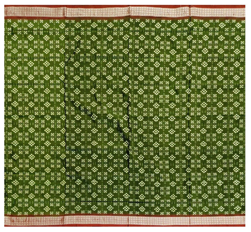Sambalpuri silk saree with blouse piece