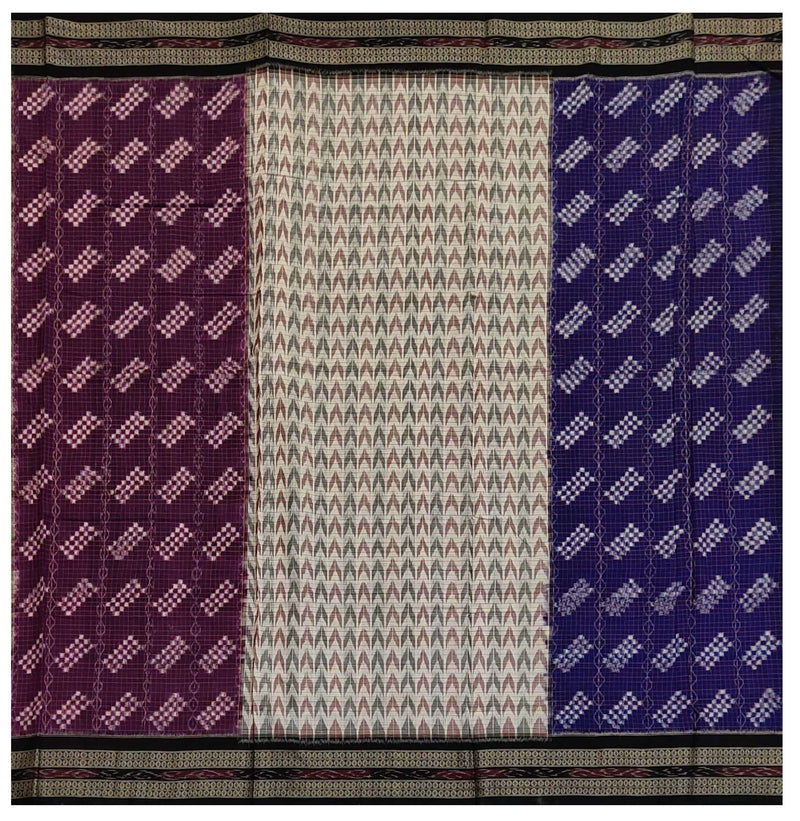 Sambalpuri Cotton Saree (5 Color Pattern)