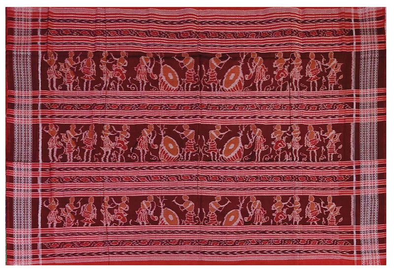 Sambalpuri cotton saree with blouse piece