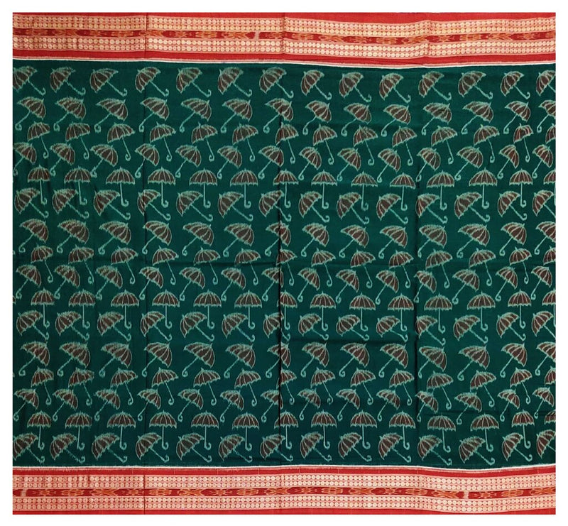 Sambalpuri cotton saree with blouse piece