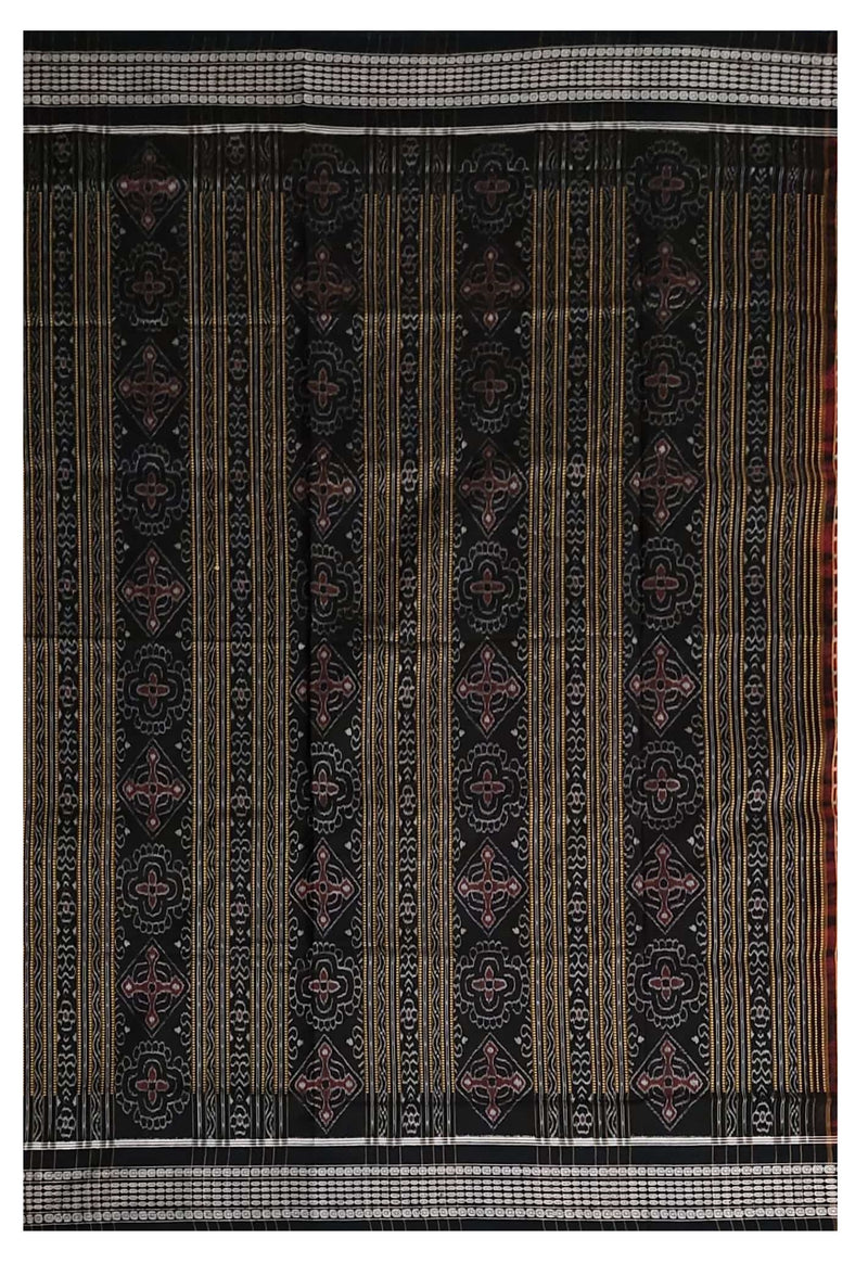 Sambalpuri cotton saree with blouse piece