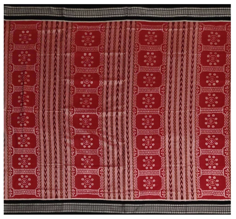 Sambalpuri cotton saree with blouse piece