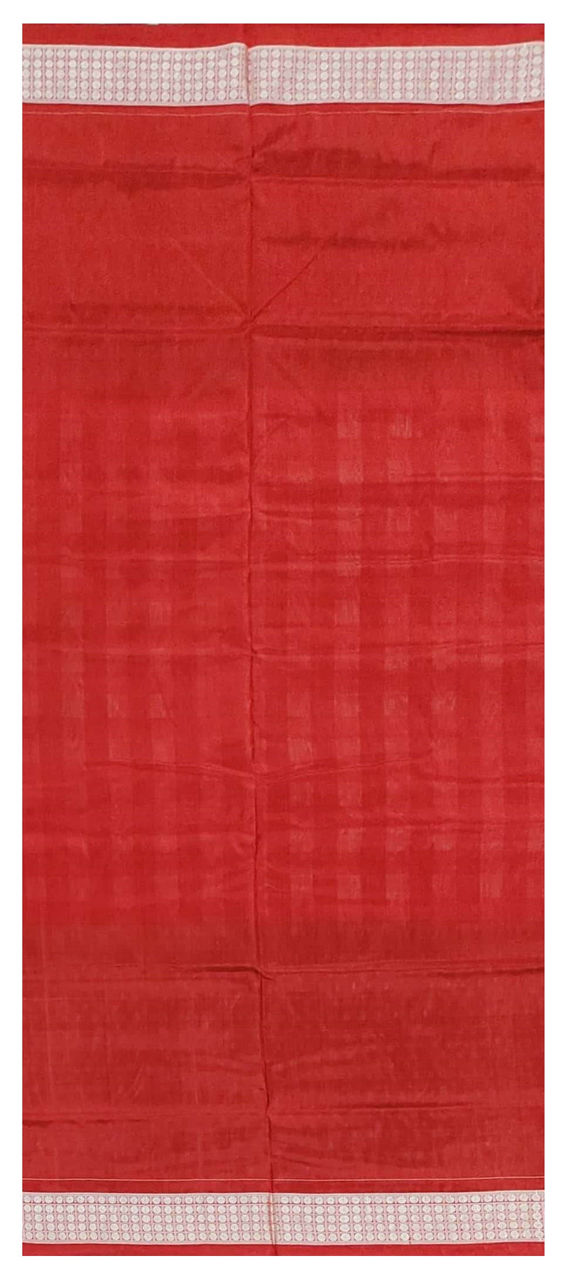 Check checked Design  Sambalpuri Silk Saree with Blouse Piece