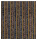 Sambalpuri ikat cotton blouse piece. Black color, 75cms