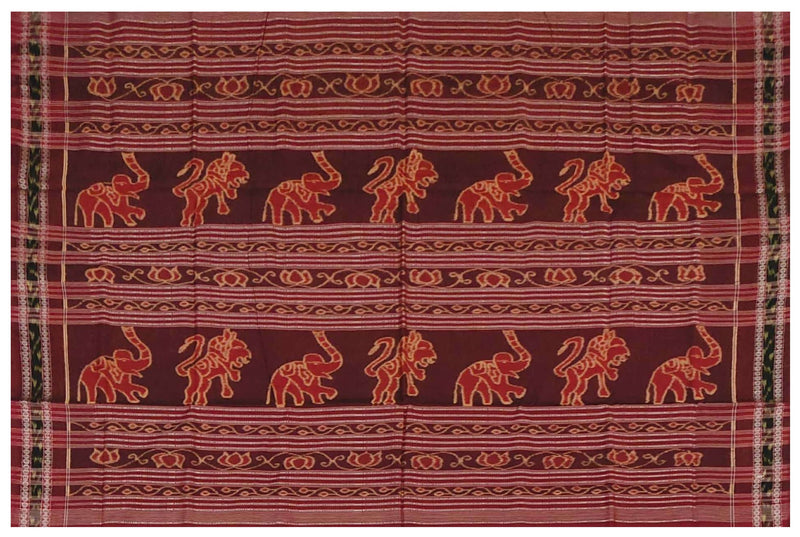 Exclusive Designs Sambalpuri  Cotton Saree with Blouse Piece