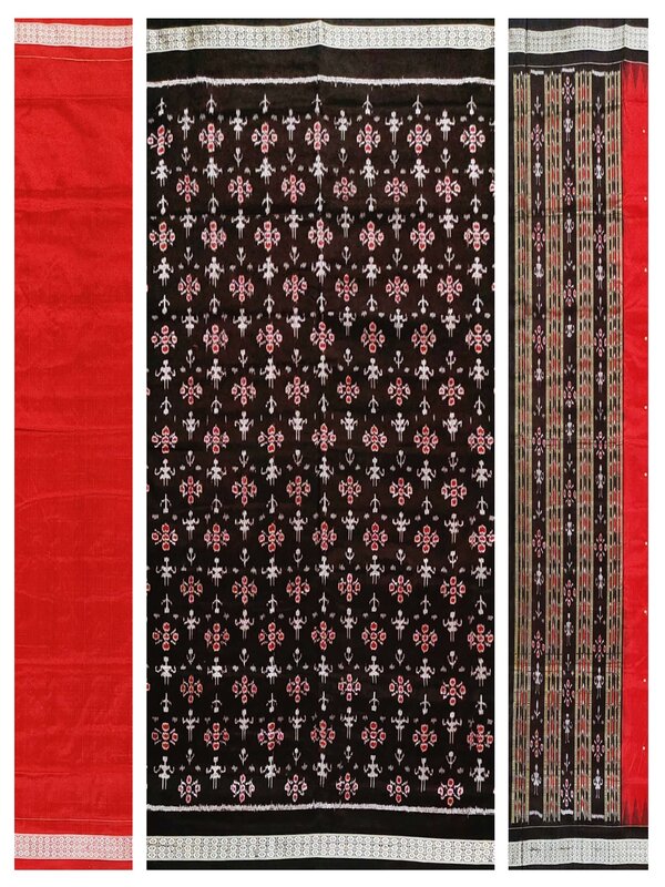 Sambalpuri silk dress material set