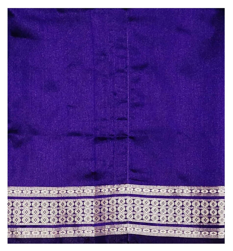 Sambalpuri Silk Blouse Material, 1 Meter, Unstitched