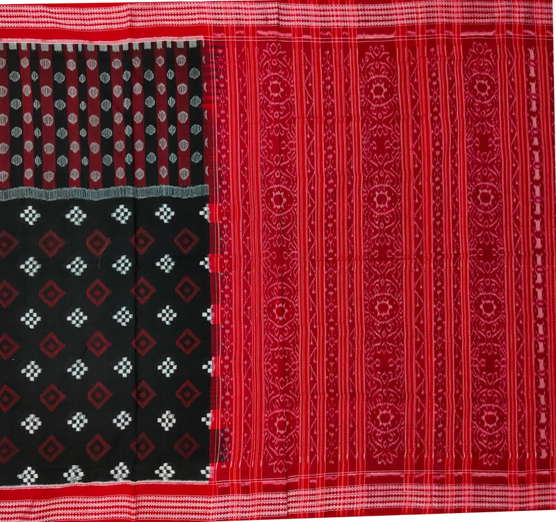 Sambalpuri Cotton Saree-Sambalpuri Cotton Saree-OdiKala-OdiKala