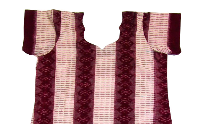 Handwoven Sambalpuri Cotton Kurti, Size-36inches.-Kurti-OdiKala-OdiKala