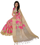 GADWAL SILK SAREE-Fancy Sarees-OdiKala Fancy Store-PINK GOLD-OdiKala