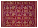 Rangoli(Jhoti) design Sambalpuri cotton saree with blouse piece