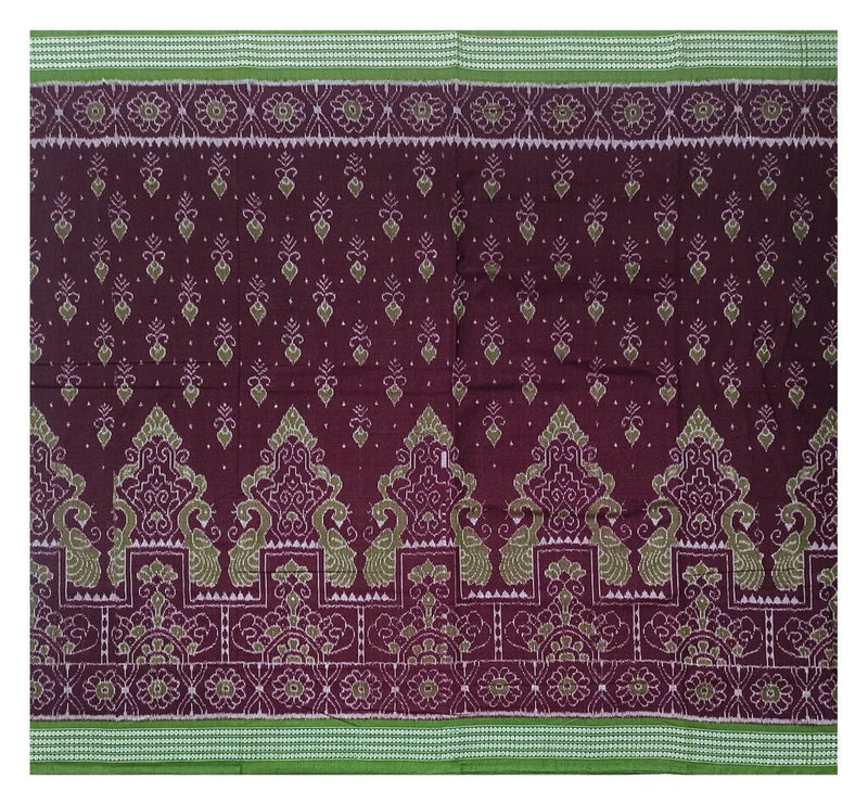 Sambalpuri cotton saree with blouse piece