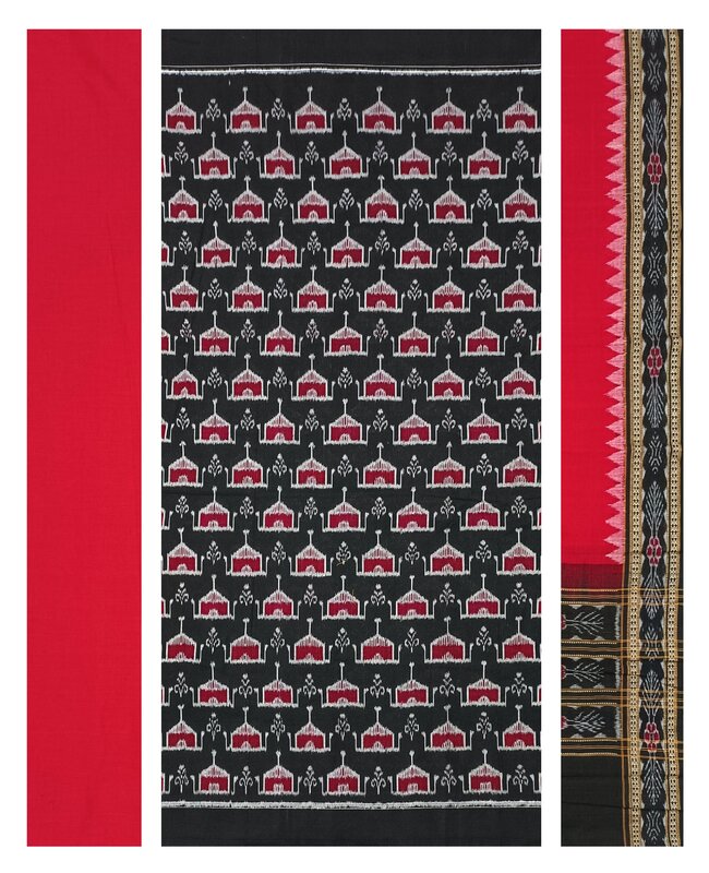 Sambalpuri cotton dress material set