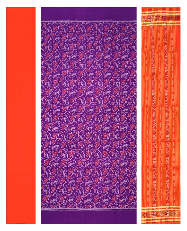 Premium range sambalpuri cotton dress material set