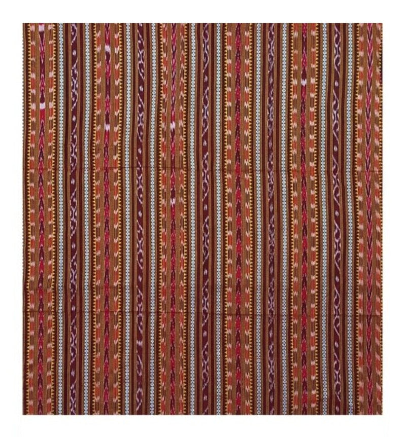 Sambalpuri Cotton Blouse Piece, 1.2 Meter, Maroon