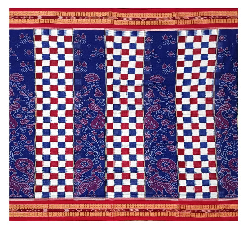 Sambalpuri cotton saree with blouse piece