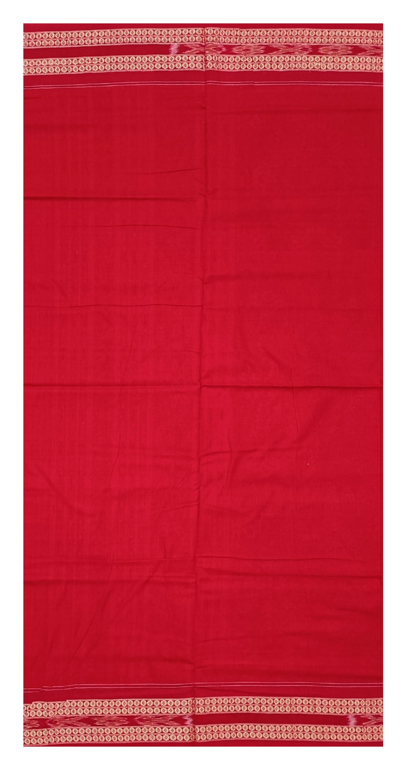 Sambalpuri cotton saree with blouse piece