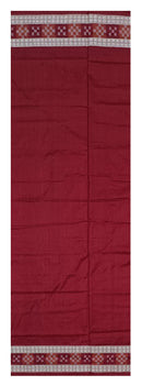 Pasapalli boarder Sambalpuri silk saree with blouse piece