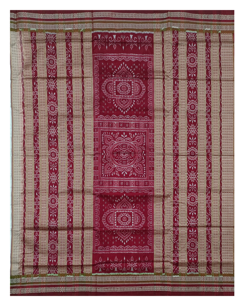 Bomkai silk saree with blouse piece