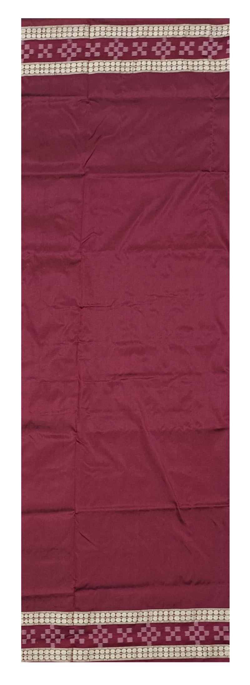 Pasapalli boarder design sambalpuri silk saree with blouse piece