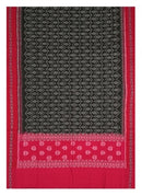 Sambalpuri cotton dupatta, Black color