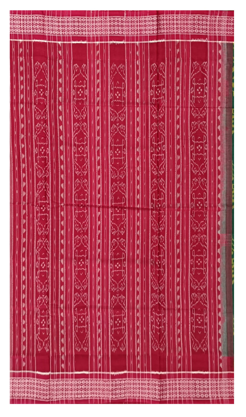 Sambalpuri cotton saree with blouse piece