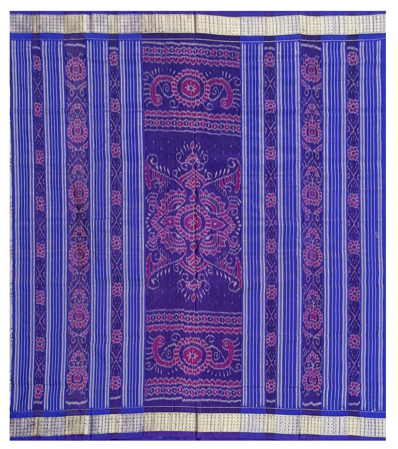 Sambalpuri silk saree with blouse piece