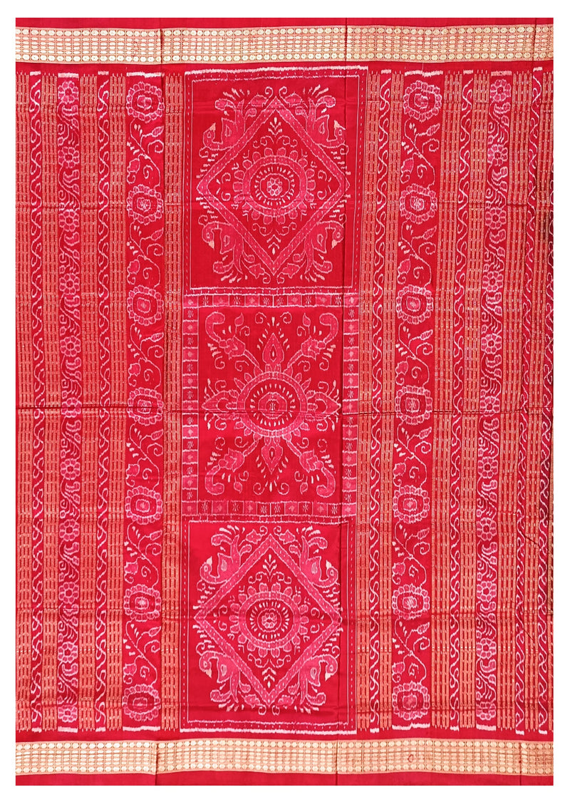 Sambalpuri Silk Saree with Blouse Piece