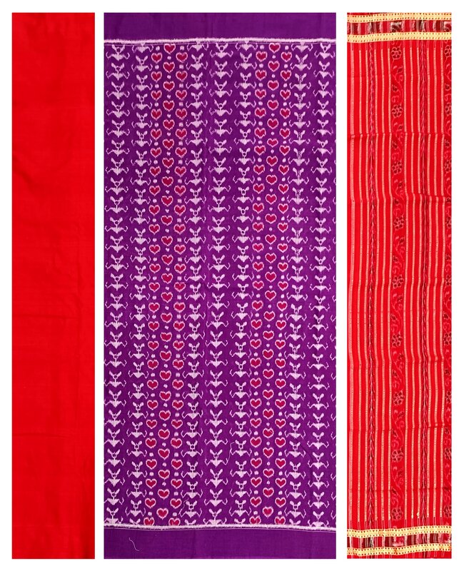 Sambalpuri cotton dress material set