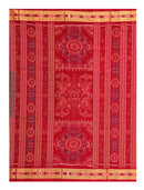 Sambalpuri cotton saree with blouse piece