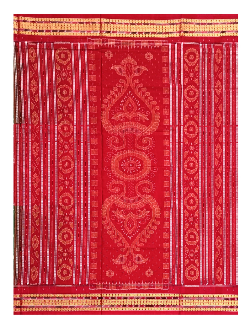 Sambalpuri cotton saree with blouse piece