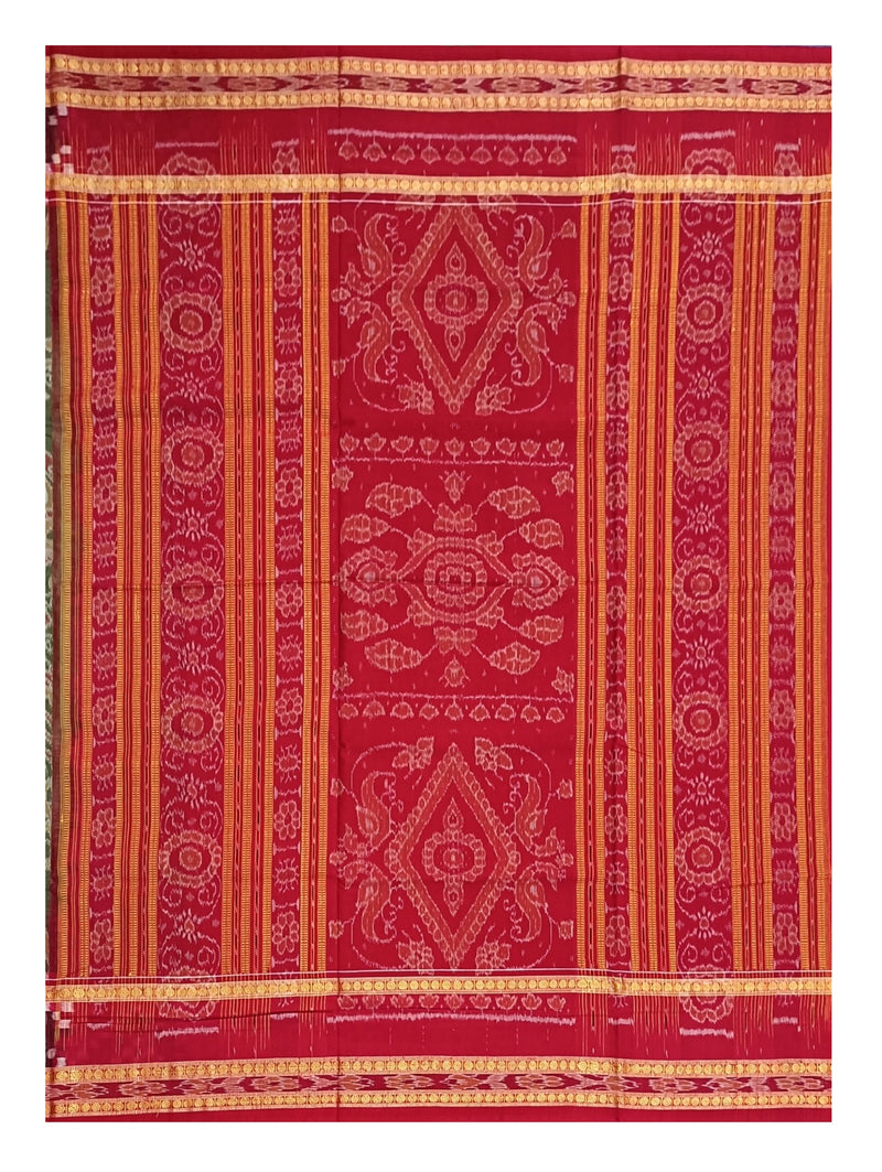 Sambalpuri cotton saree with blouse piece