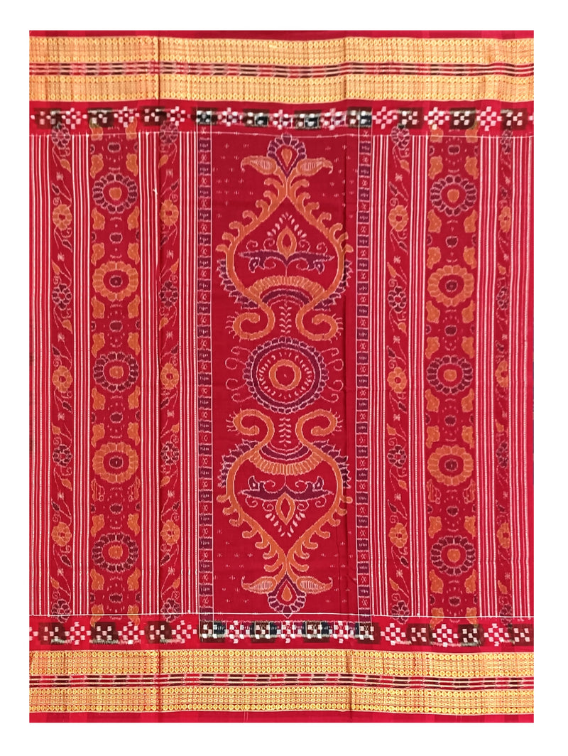 Sambalpuri cotton saree with blouse piece